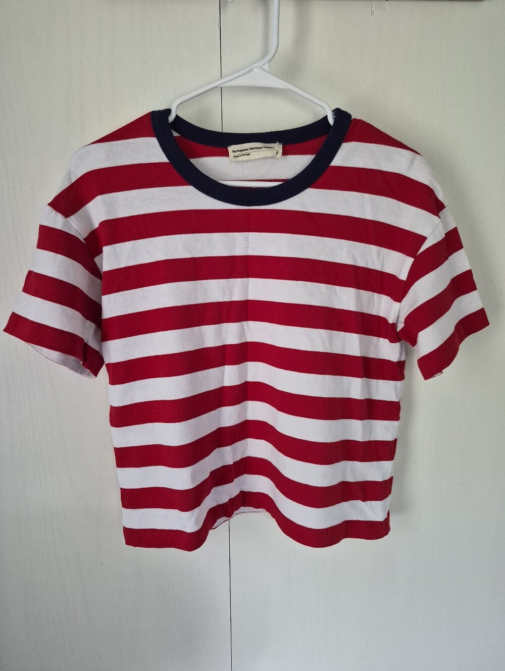 Portugese Garment Makers Striped T-shirt